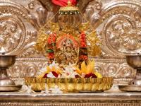 Shri Devi Pujana by HH Swamiji; Picture Courtesy Shri Abhishek Pai