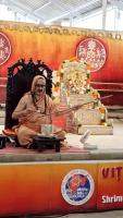 Shri Guru Paduka Pujana begins; Picture Courtesy Shri Jaikishan Kandlur