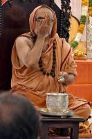 Shri Guru Paduka Pujana begins; Picture Courtesy Shri Jaikishan Kandlur
