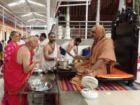 Teertha Vitarana; Picture Courtesy Shri Jaikishan Kandlur