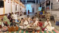 Shri Shiva Pujana by HH Swamiji; Picture Courtesy Shri Jaikishan Kandlur