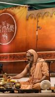 Shri Shiva Pujana by HH Swamiji; Picture Courtesy Shri Jaikishan Kandlur