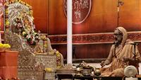 Shri Shiva Pujana by HH Swamiji; Picture Courtesy Shri Jaikishan Kandlur