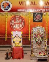 Shri Shiva Pujana by HH Swamiji; Picture Courtesy Shri Abhishek Pai