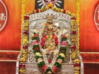 Shri Shiva Pujana by HH Swamiji; Picture Courtesy Shri Abhishek Pai