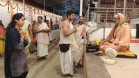 Teertha Vitarana; Picture Courtesy Shri Jaikishan Kandlur