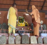 HH Swamiji's visit to Naga Katte; Picture Courtesy Shri Jaikishan Kandlur