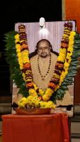 Shri Shiva Pujana by HHS wamiji; Picture Courtesy Shri Jaikishan Kandlur