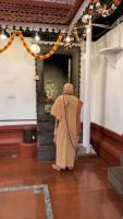 Aagamana of HH Swamiji and Deva Darshana; Picture Courtesy Shri Jaikishan Kandlur