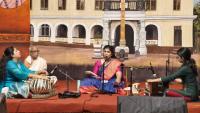 Bhajana Seva by Kumari Prateeksha Prashanth Kadle; Picture Courtesy Shri Jaikishan Kandlur