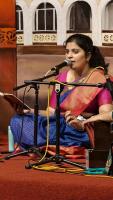 Bhajana Seva by Kumari Prateeksha Prashanth Kadle; Picture Courtesy Shri Jaikishan Kandlur