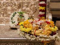 Shri Devi Pujana by HH Swamiji; Picture Courtesy Shri Jaikishan Kandlur