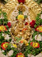Shri Devi Pujana by HH Swamiji; Picture Courtesy Shri Jaikishan Kandlur