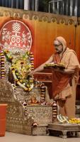 Shri Devi Pujana by HH Swamiji; Picture Courtesy Shri Jaikishan Kandlur