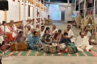 Shri Devi Pujana by HH Swamiji; Picture Courtesy Shri Jaikishan Kandlur