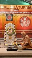 Shri Devi Pujana by HH Swamiji; Picture Courtesy Shri Jaikishan Kandlur