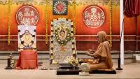 Shri Devi Pujana by HH Swamiji; Picture Courtesy Shri Jaikishan Kandlur