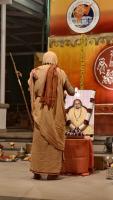 Shri Devi Pujana by HH Swamiji; Picture Courtesy Shri Jaikishan Kandlur