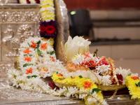 Shri Devi Pujana by HH Swamiji; Picture Courtesy Shri Abhishek Pai
