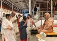 Teertha Vitarana; Picture Courtesy Shri Jaikishan Kandlur