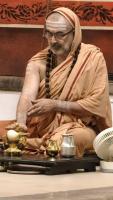 Shri Shiva Pujana by HH Swamiji; Picture Courtesy Shri Jaikishan Kandlur