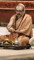 Shri Shiva Pujana by HH Swamiji; Picture Courtesy Shri Jaikishan Kandlur