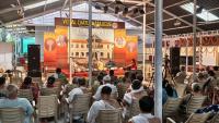 Bhajana Seva by Smt. Chaitra Balwally-Nirodi, Ameya Nirodi, Vihan Heble; Picture Courtesy Shri Jaikishan Kandlur
