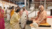 Teertha Vitarana; Picture Courtesy Shri Jaikishan Kandlur