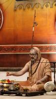 Shri Devi Pujana by HH Swamiji; Picture Courtesy Shri Jaikishan Kandlur