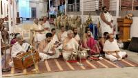 Shri Devi Pujana by HH Swamiji; Picture Courtesy Shri Jaikishan Kandlur
