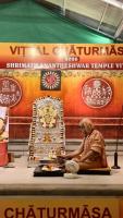 Shri Devi Pujana by HH Swamiji; Picture Courtesy Shri Jaikishan Kandlur
