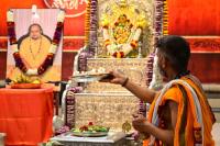 Mahapuja at Vasanta Mantapa; Picture Courtesy Shri Sadashiv Bana