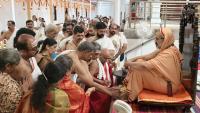 Teertha Vitarana; Picture Courtesy Shri Jaikishan Kandlur