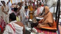 Teertha Vitarana; Picture Courtesy Shri Jaikishan Kandlur
