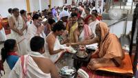 Teertha Vitarana; Picture Courtesy Shri Jaikishan Kandlur