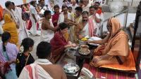 Teertha Vitarana; Picture Courtesy Shri Jaikishan Kandlur