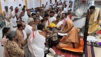 Teertha Vitarana; Picture Courtesy Shri Jaikishan Kandlur