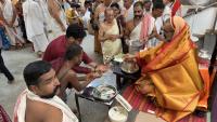 Teertha Vitarana; Picture Courtesy Shri Jaikishan Kandlur