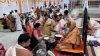 Teertha Vitarana; Picture Courtesy Shri Jaikishan Kandlur
