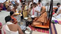 Teertha Vitarana; Picture Courtesy Shri Jaikishan Kandlur