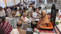 Teertha Vitarana; Picture Courtesy Shri Jaikishan Kandlur
