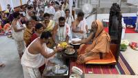 Teertha Vitarana; Picture Courtesy Shri Jaikishan Kandlur