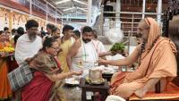 Teertha Vitarana; Picture Courtesy Shri Jaikishan Kandlur