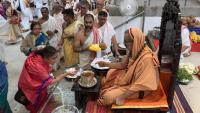 Teertha Vitarana; Picture Courtesy Shri Jaikishan Kandlur