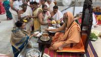 Teertha Vitarana; Picture Courtesy Shri Jaikishan Kandlur