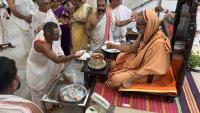 Teertha Vitarana; Picture Courtesy Shri Jaikishan Kandlur
