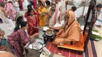 Teertha Vitarana; Picture Courtesy Shri Jaikishan Kandlur
