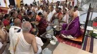 Teertha Vitarana; Picture Courtesy Shri Jaikishan Kandlur