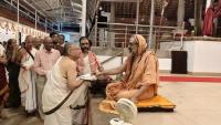 Teertha Vitarana; Picture Courtesy Shri Jaikishan Kandlur