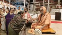 Teertha Vitarana; Picture Courtesy Shri Jaikishan Kandlur